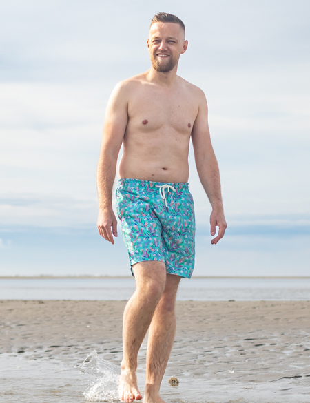 Mens Swimming Trunks Paradise