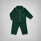 Kinder-PJ-Set Green Heritage