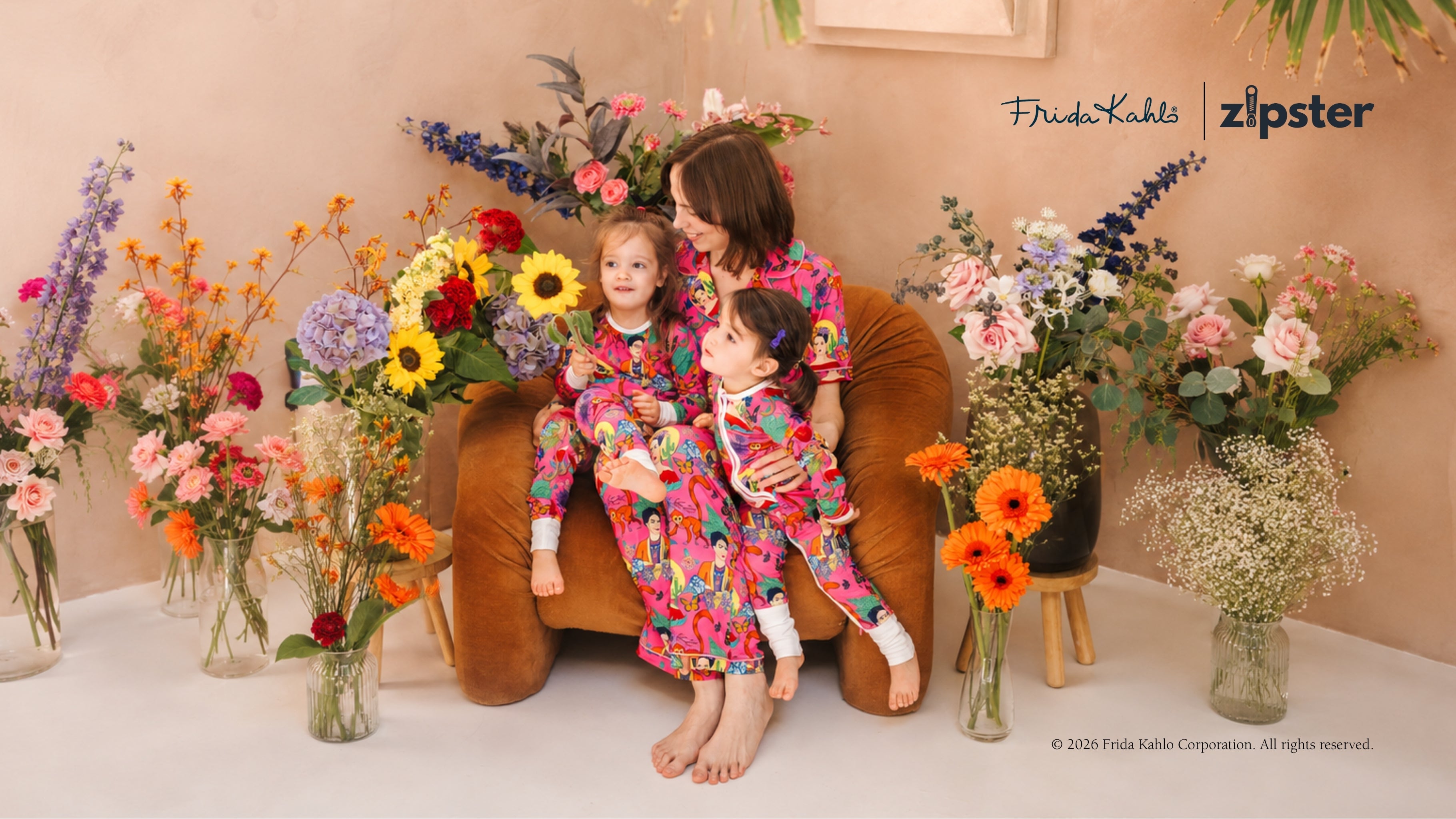 ZIPSTER™ Viva la Frida | Two-Way Zip Babygrow – Zipster
