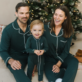 Dames Pyjama Set Green Heritage
