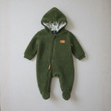 Zipster Teddy Suit Dark Green