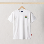 Miffy Weißes Still-T-Shirt mit gestickter Tulpe und Stillreißverschlüssen, Vorderansicht