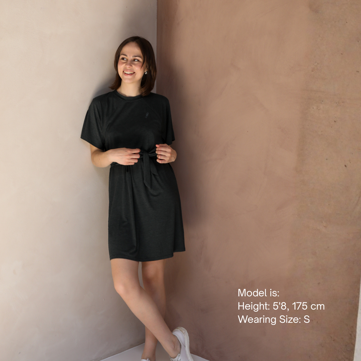 breastfeeding t shirt dress Breastfeeding Invisible Zipper T-Shirt Dress