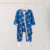 ZIPSTER x Miffy Starry Sleep-babyoverall i bambu, framifrån