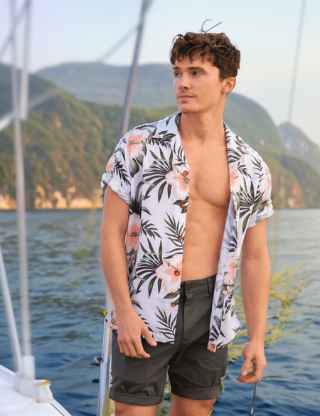 Men's Tencel Shirt - Hawaiian Days