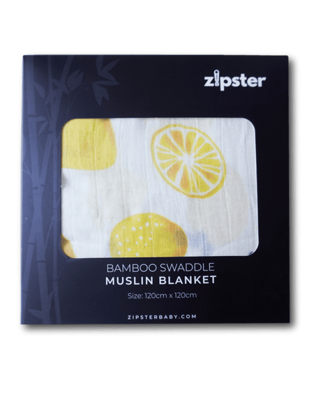 Lemons Muslin Blanket - Zipster