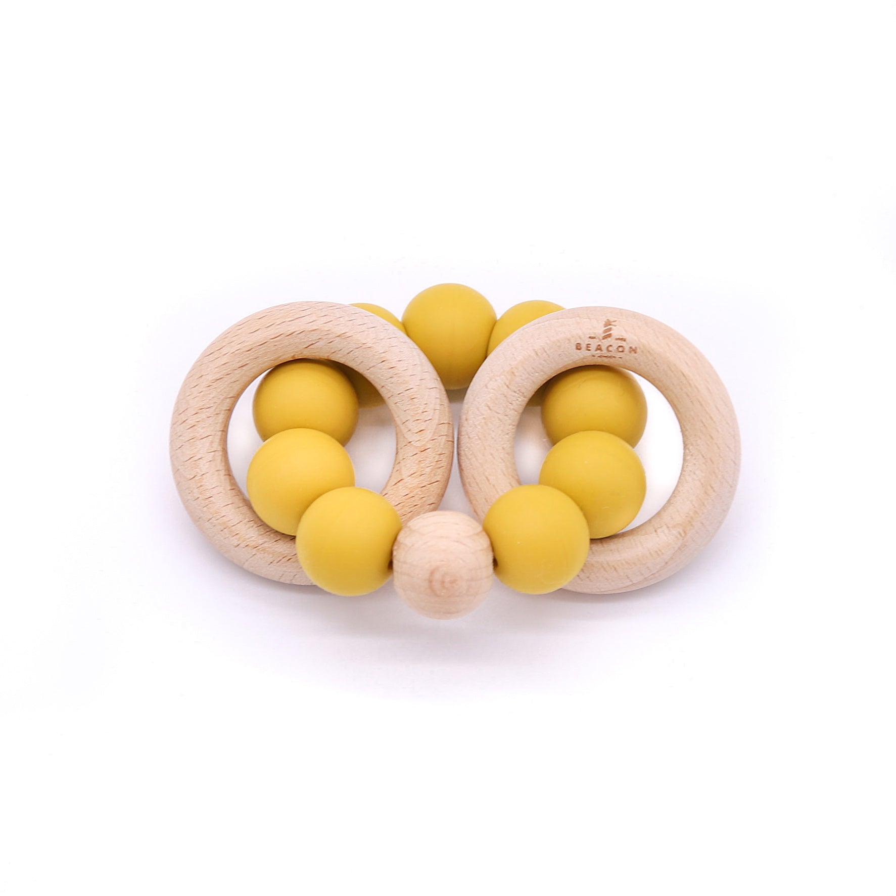 Silicone and wood on sale teether